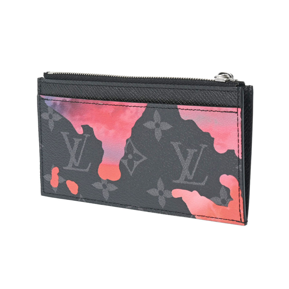 Louis Vuitton Eclipse Black Monogram Card Coin - image 1